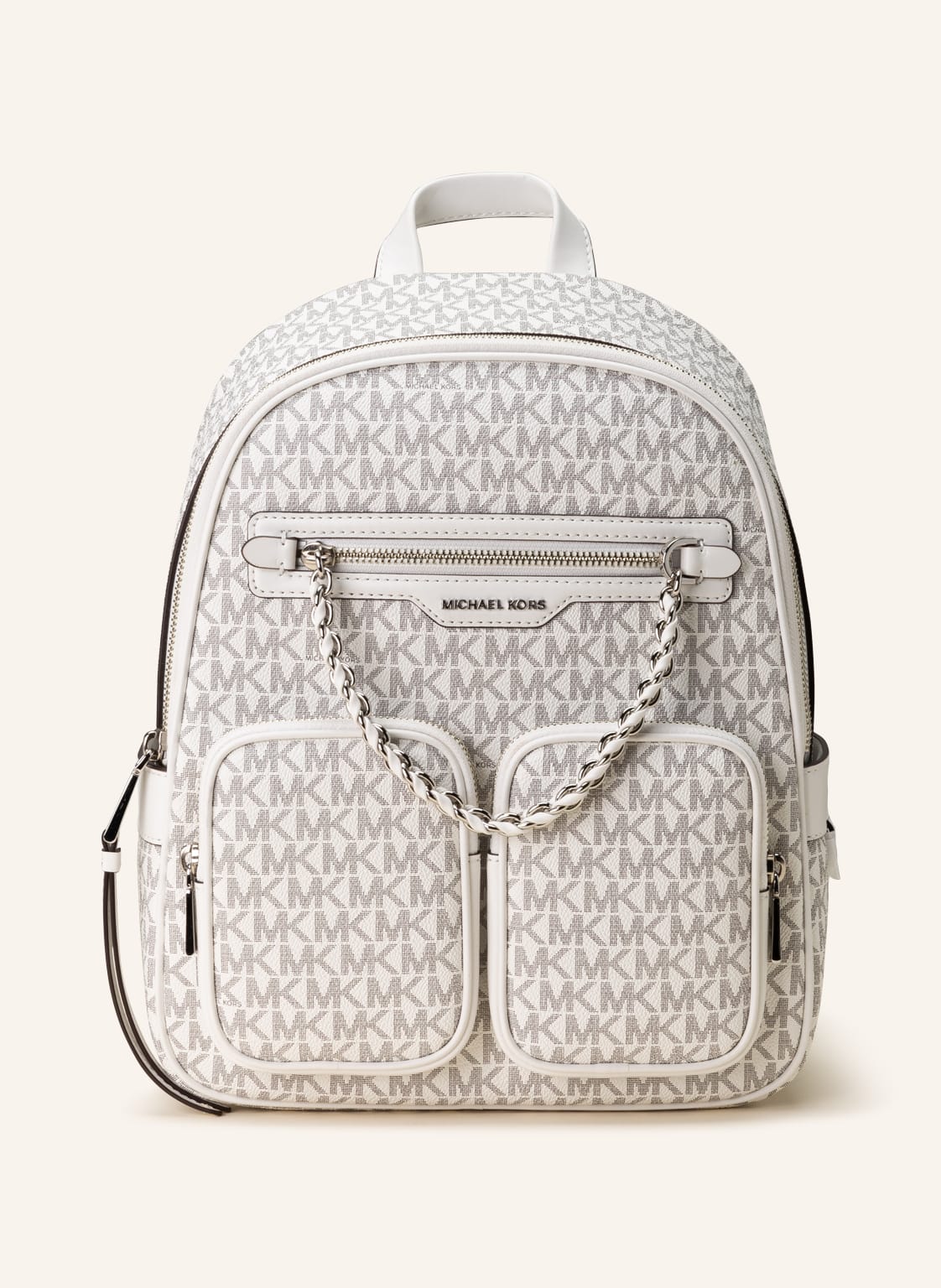 Image of Michael Kors Rucksack Elliot weiss