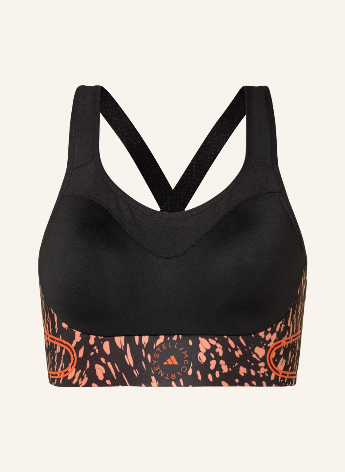 Image of Adidas By Stella Mccartney Sport-Bh schwarz