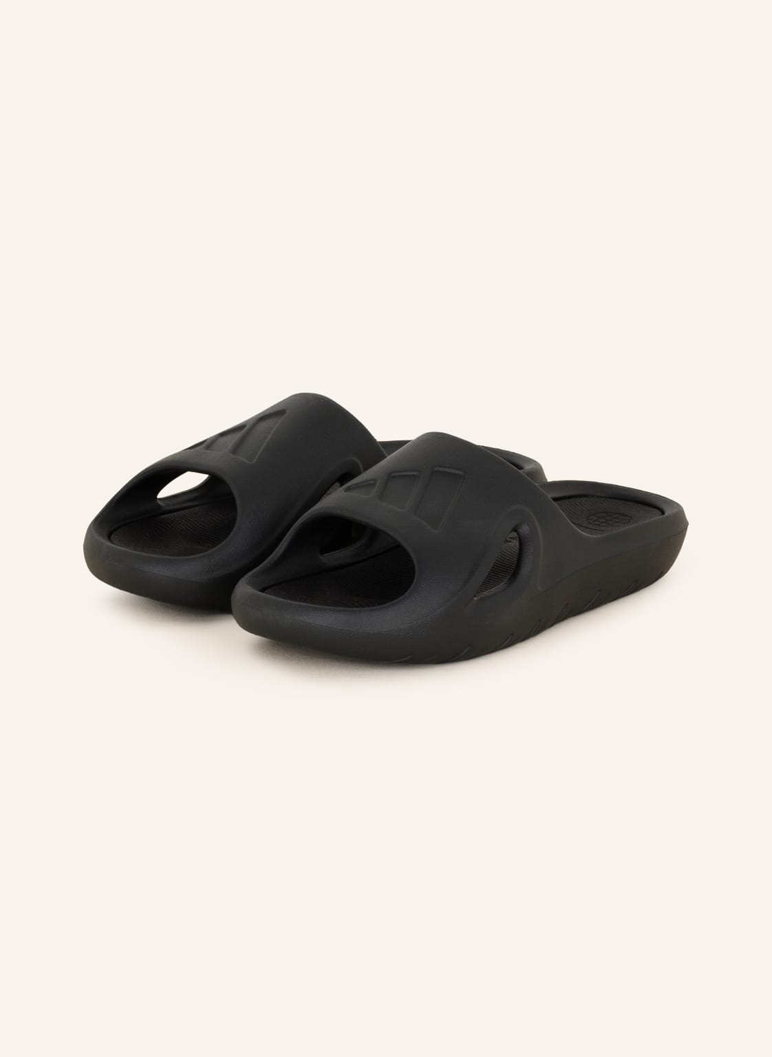 Image of Adidas Pantoletten Adicane schwarz