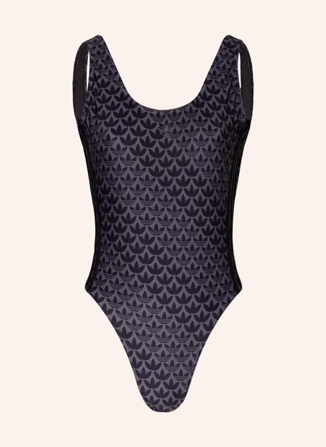 Image of Adidas Originals Badeanzug Monogram schwarz