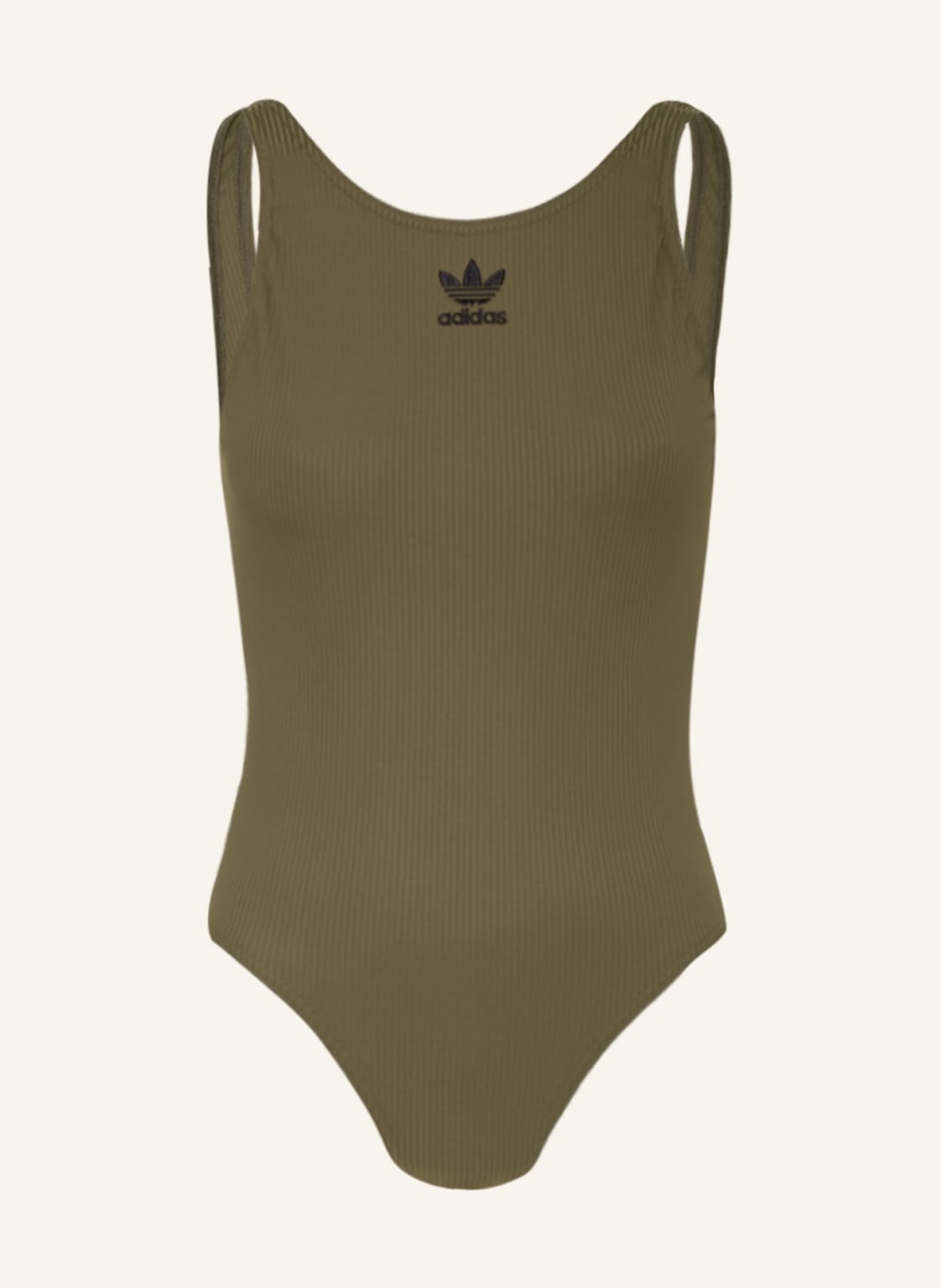 Image of Adidas Originals Badeanzug Adicolor Rib gruen