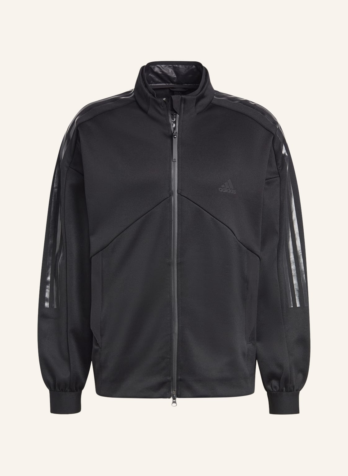 Image of Adidas Sweatjacke Tiro Mit Galonstreifen schwarz