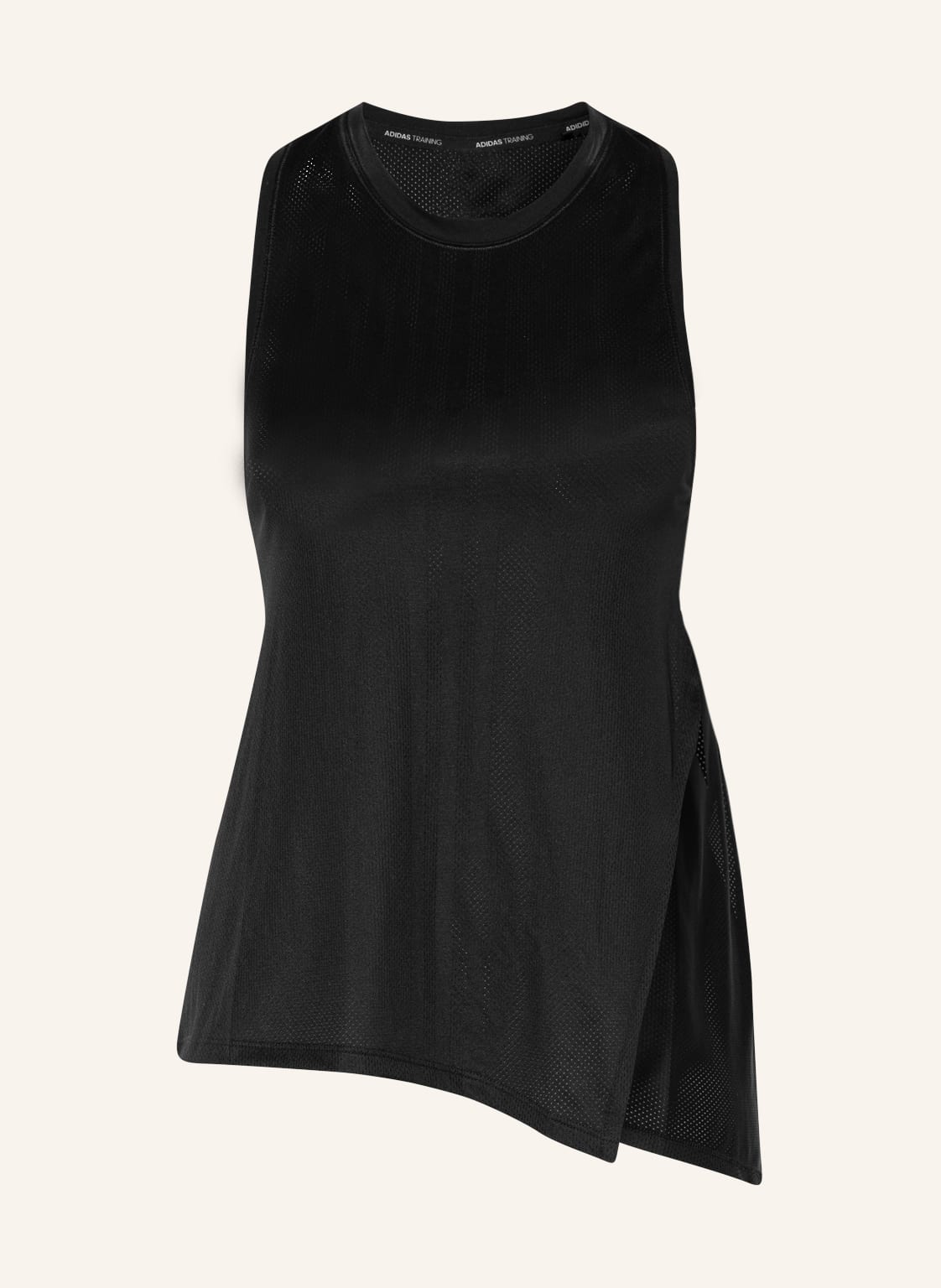 Image of Adidas Tanktop Hiit Aeroready Quickburn Aus Mesh schwarz