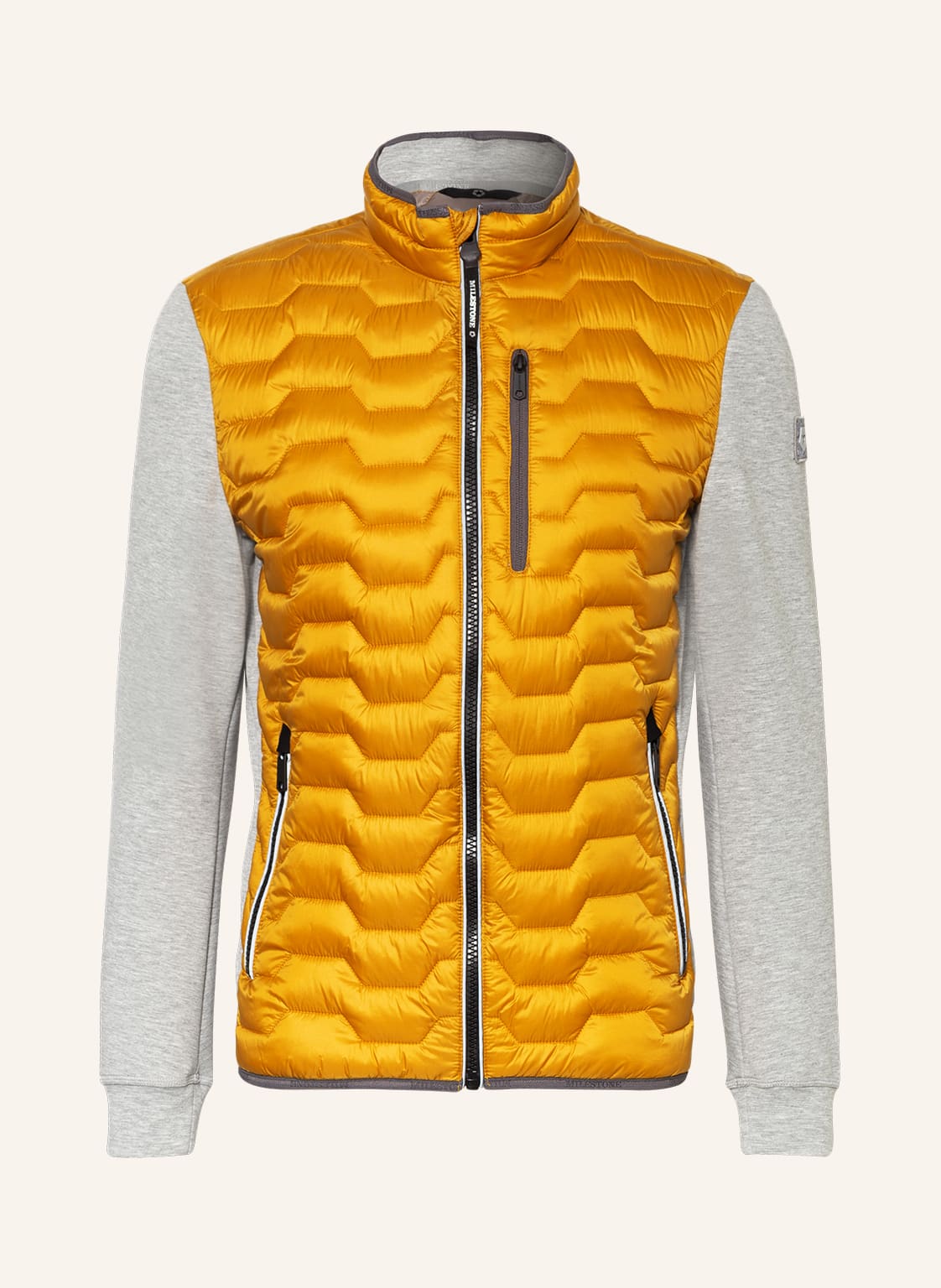 Image of Milestone Steppjacke Ms-Capri Mit Sorona® Aura-Isolierung Im Materialmix gelb