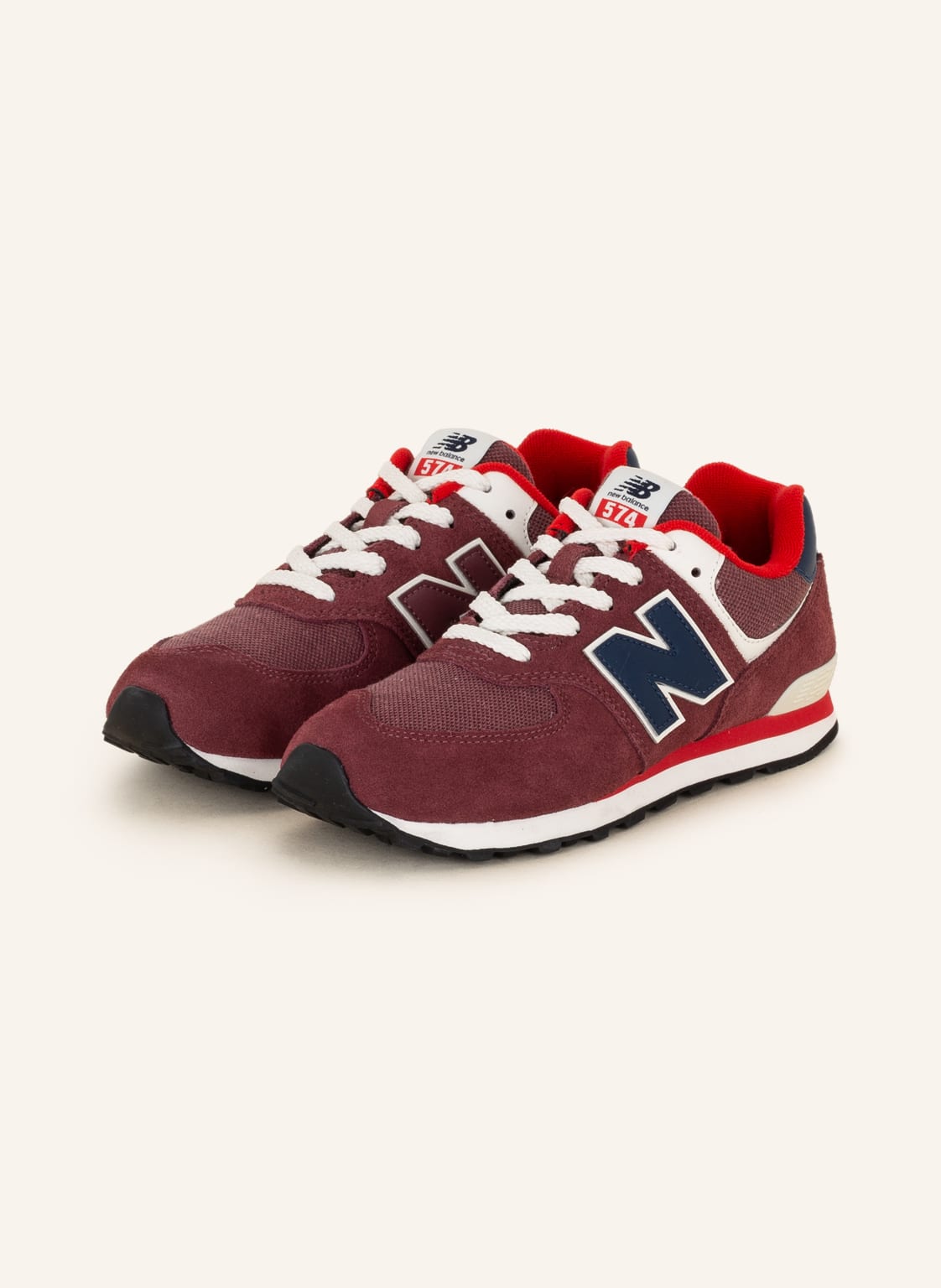 Image of New Balance Sneaker 574 rot