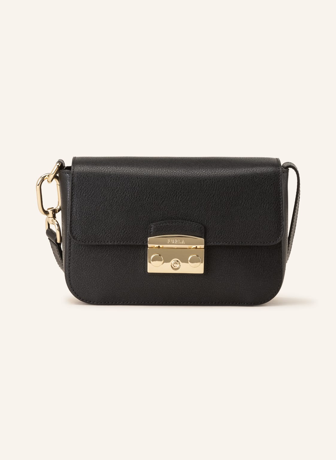 Image of Furla Schultertasche Metropolis schwarz