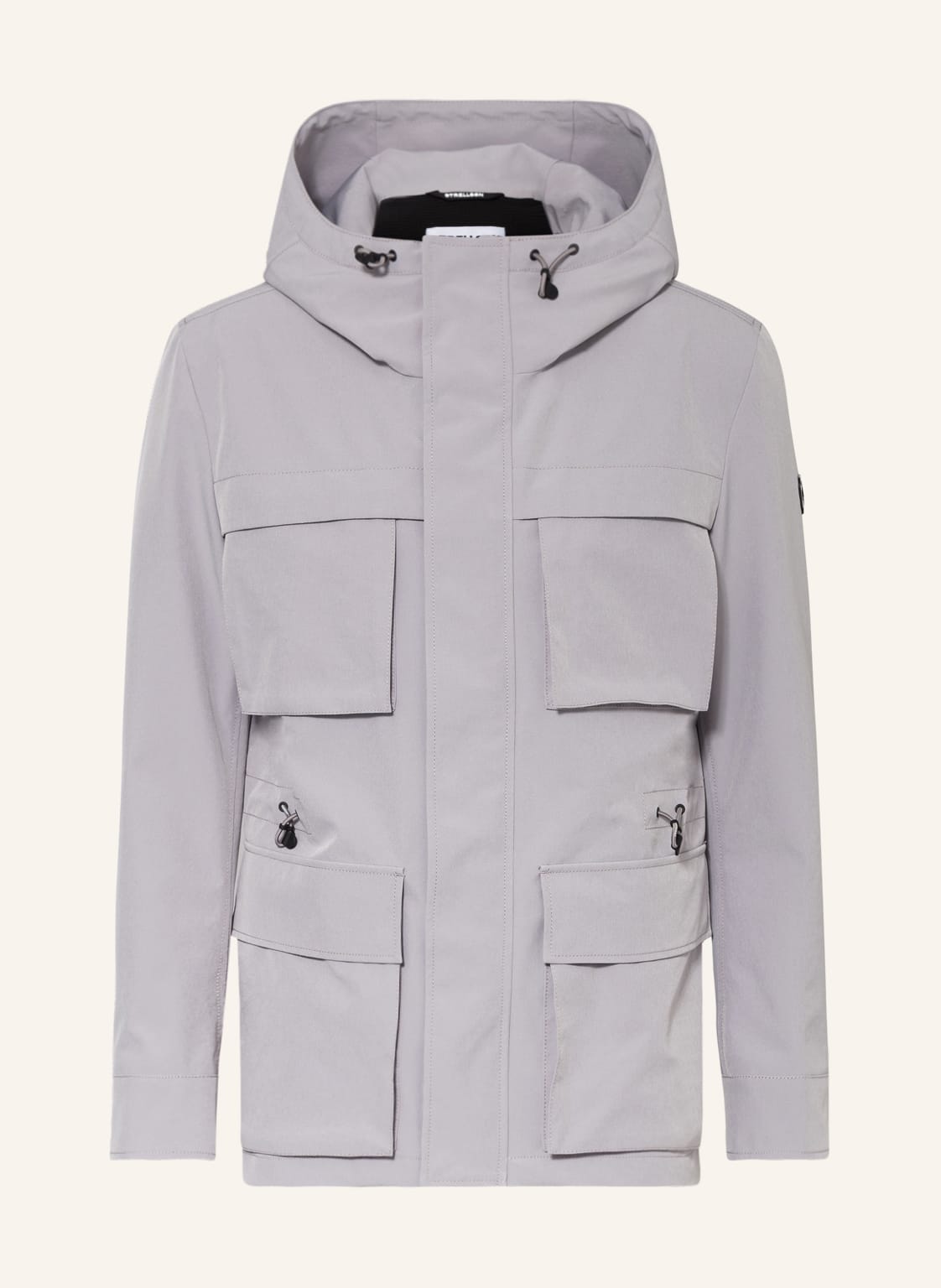 Image of Strellson Parka Performance Field silber