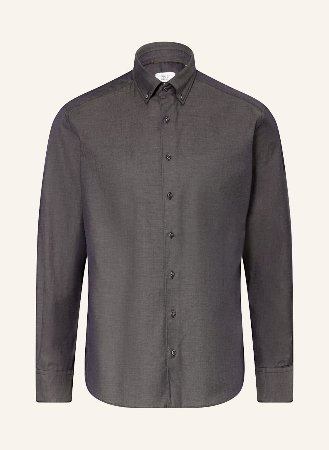 Image of Eterna 1863 Hemd Modern Fit grau