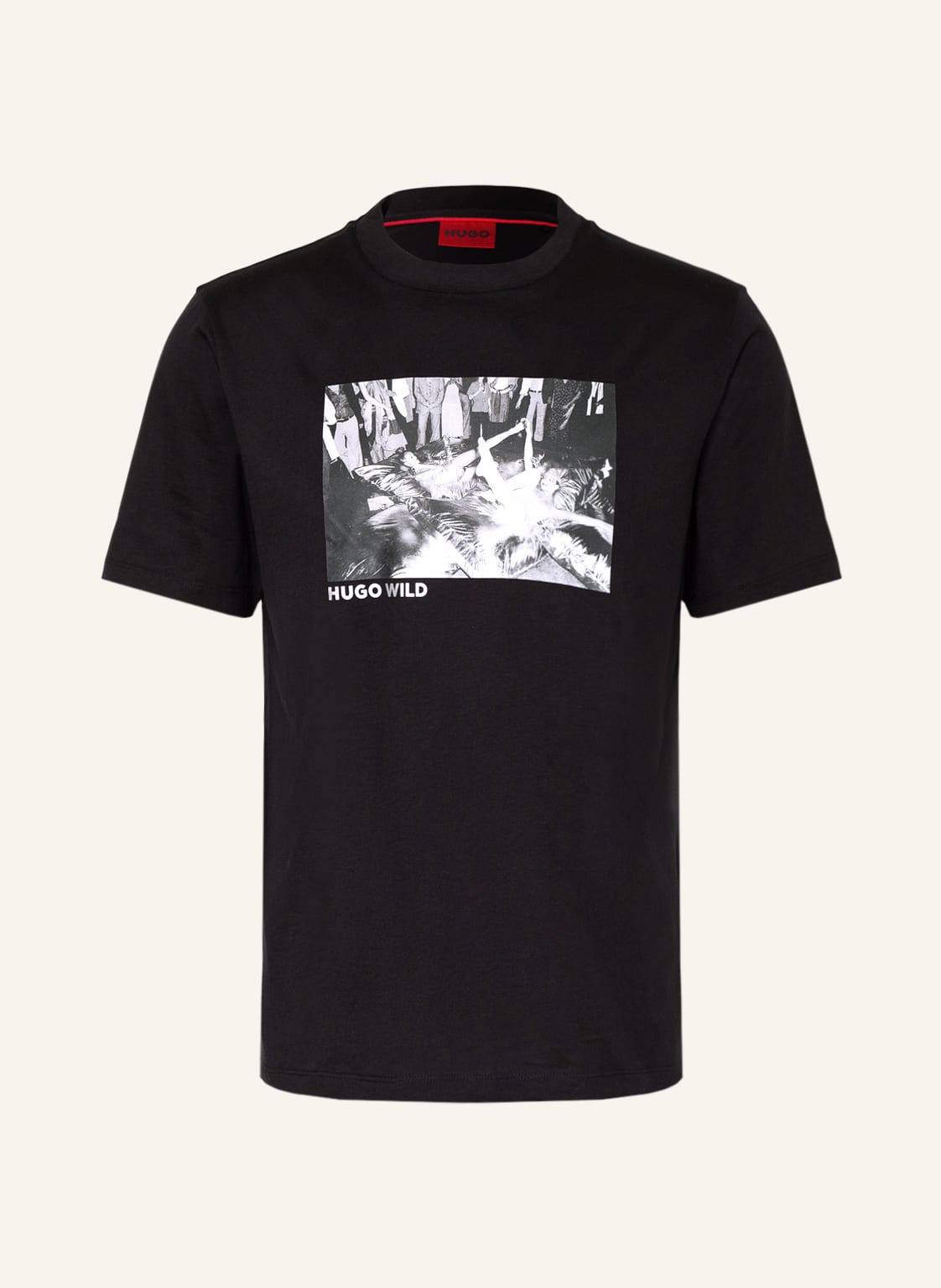 Image of Hugo T-Shirt Dirls schwarz