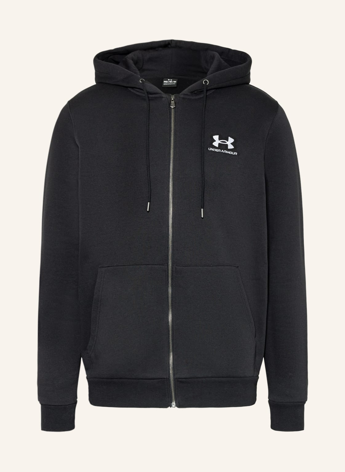 Image of Under Armour Sweatjacke Ua Essential schwarz