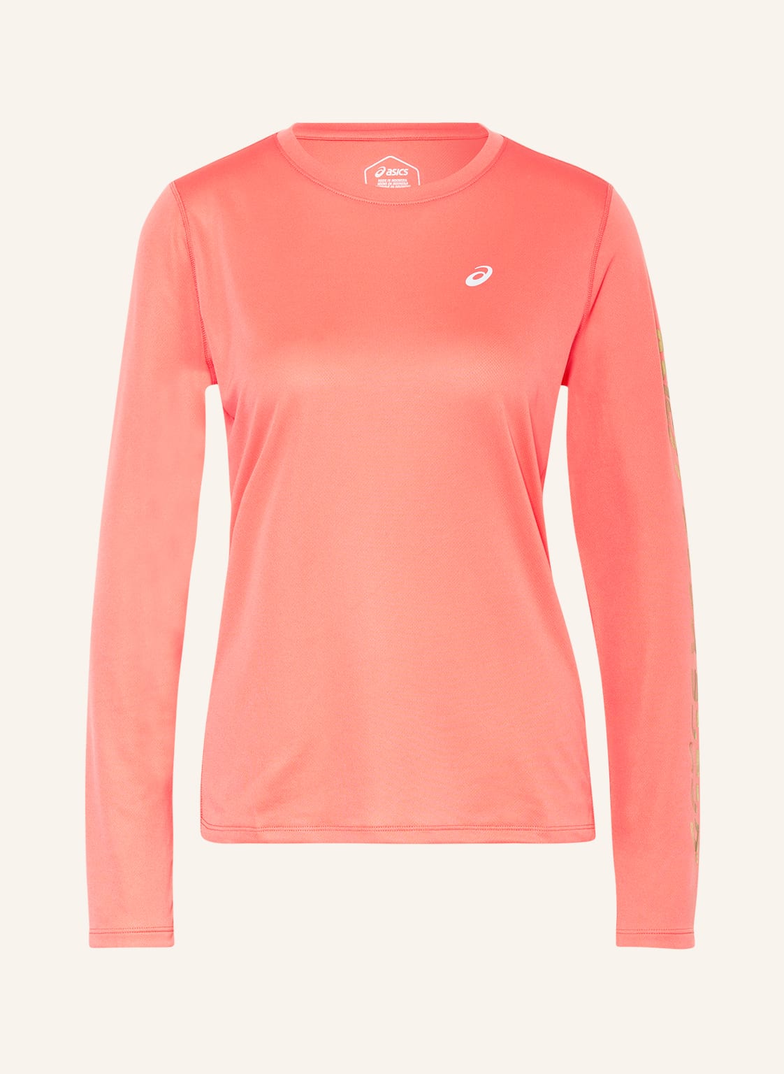 Image of Asics Laufshirt Katakana orange