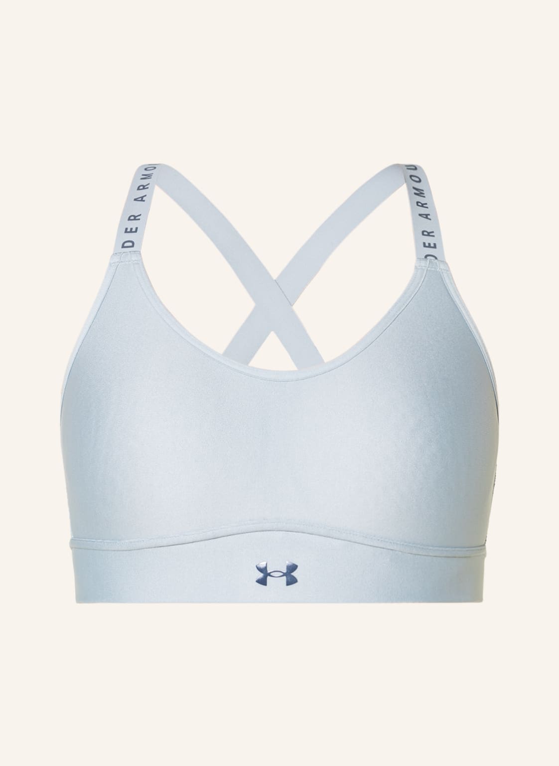 Image of Under Armour Sport-Bh Ua Infinity Mid Covered grau