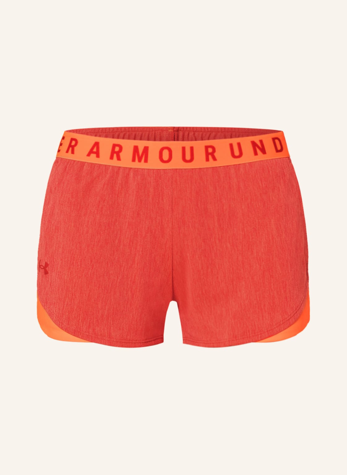 Image of Under Armour Trainingsshorts Ua Play Up 3.0 Twist rot