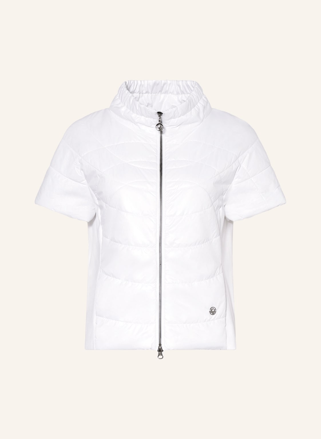 Image of Sportalm Steppweste Im Materialmix weiss