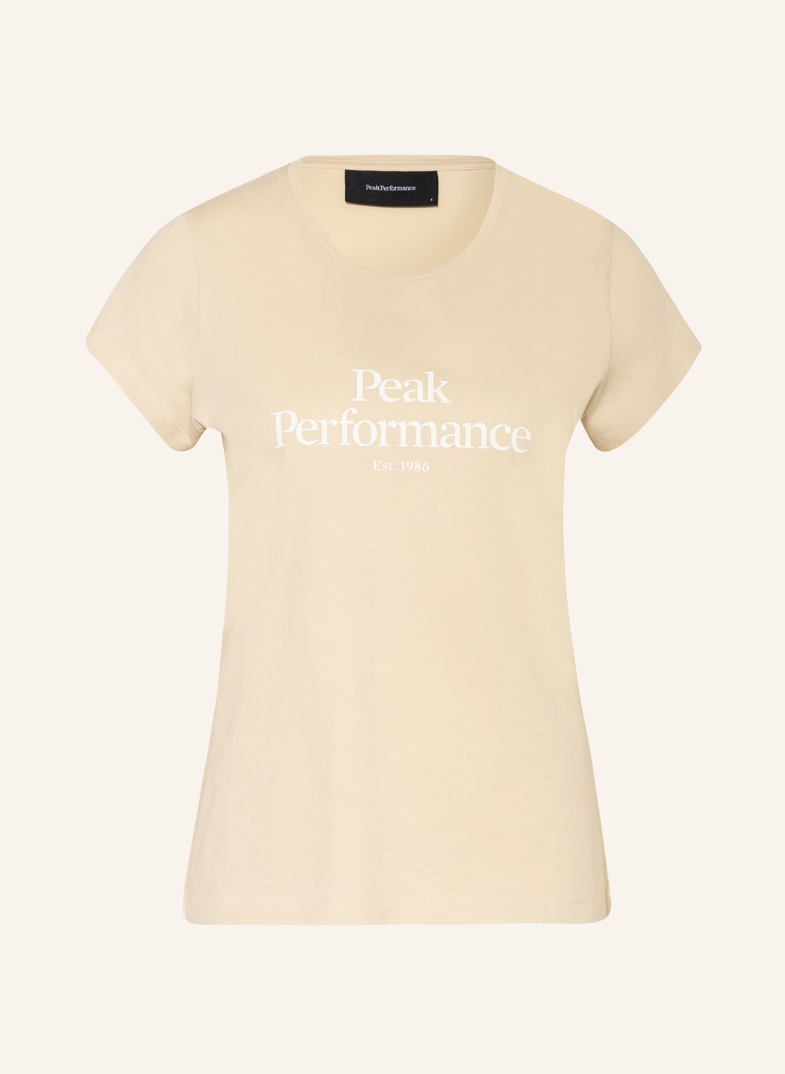 Image of Peak Performance T-Shirt Original beige