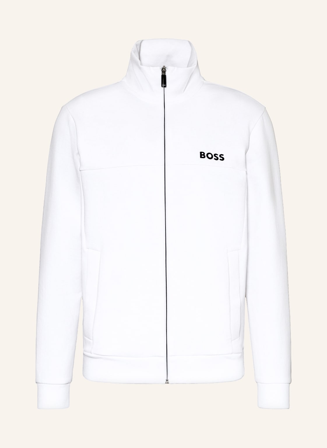 Image of Boss Sweatjacke Skaz weiss