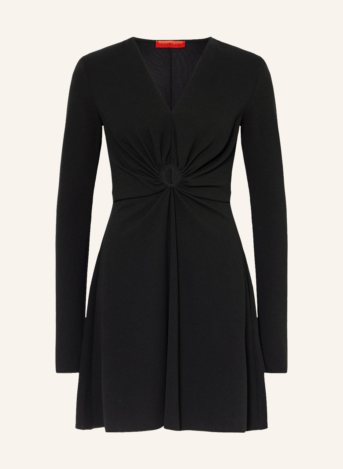 Image of Max & Co. Kleid Marzo Mit Cut-Out schwarz