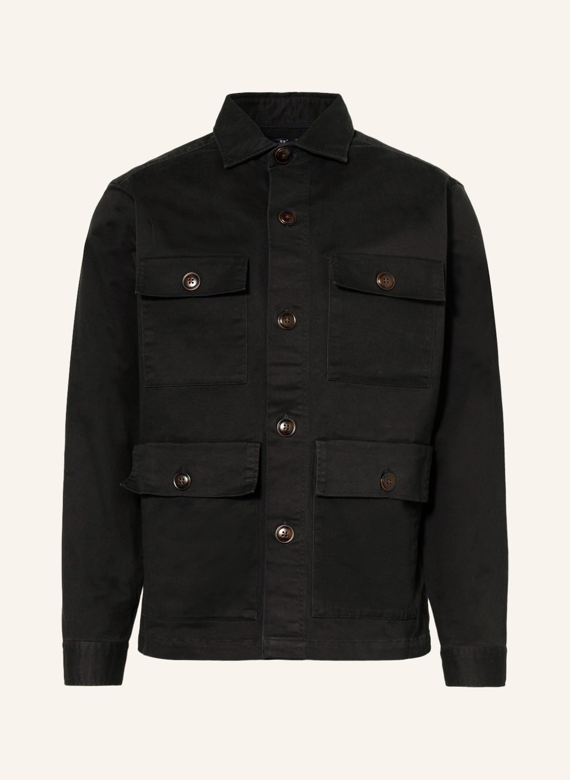 Image of Strokesman's Overshirt blau