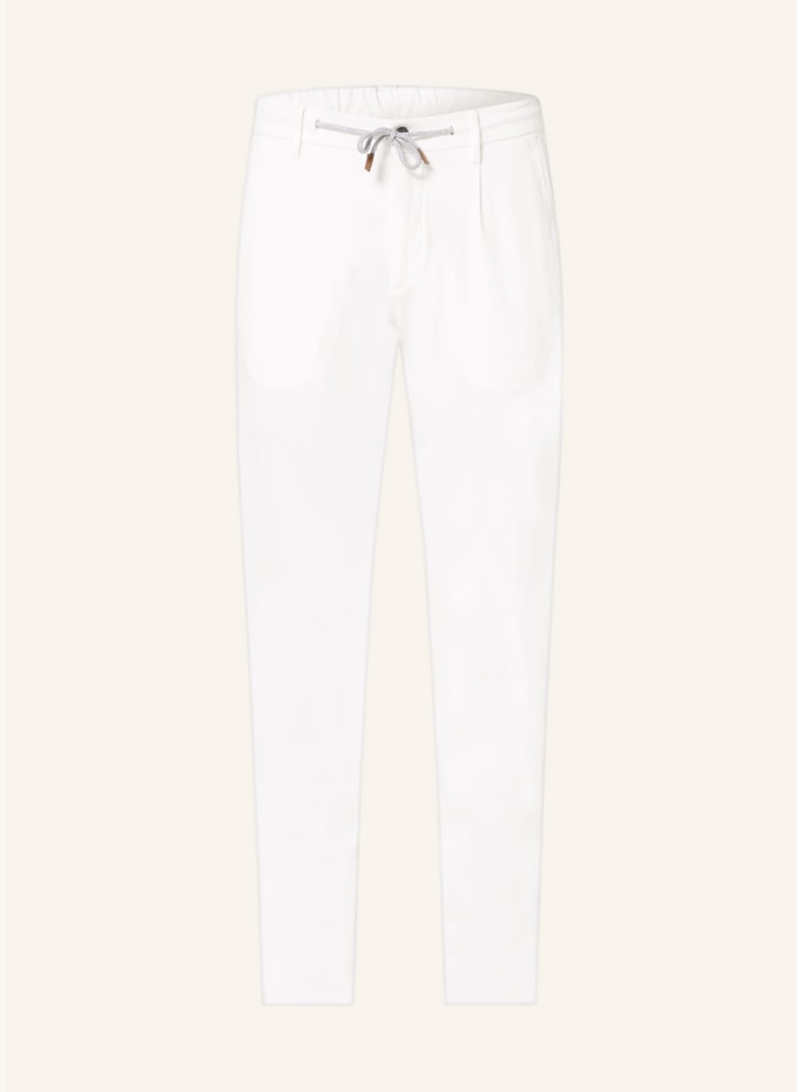 Image of Eleventy Chino Extra Slim Fit weiss