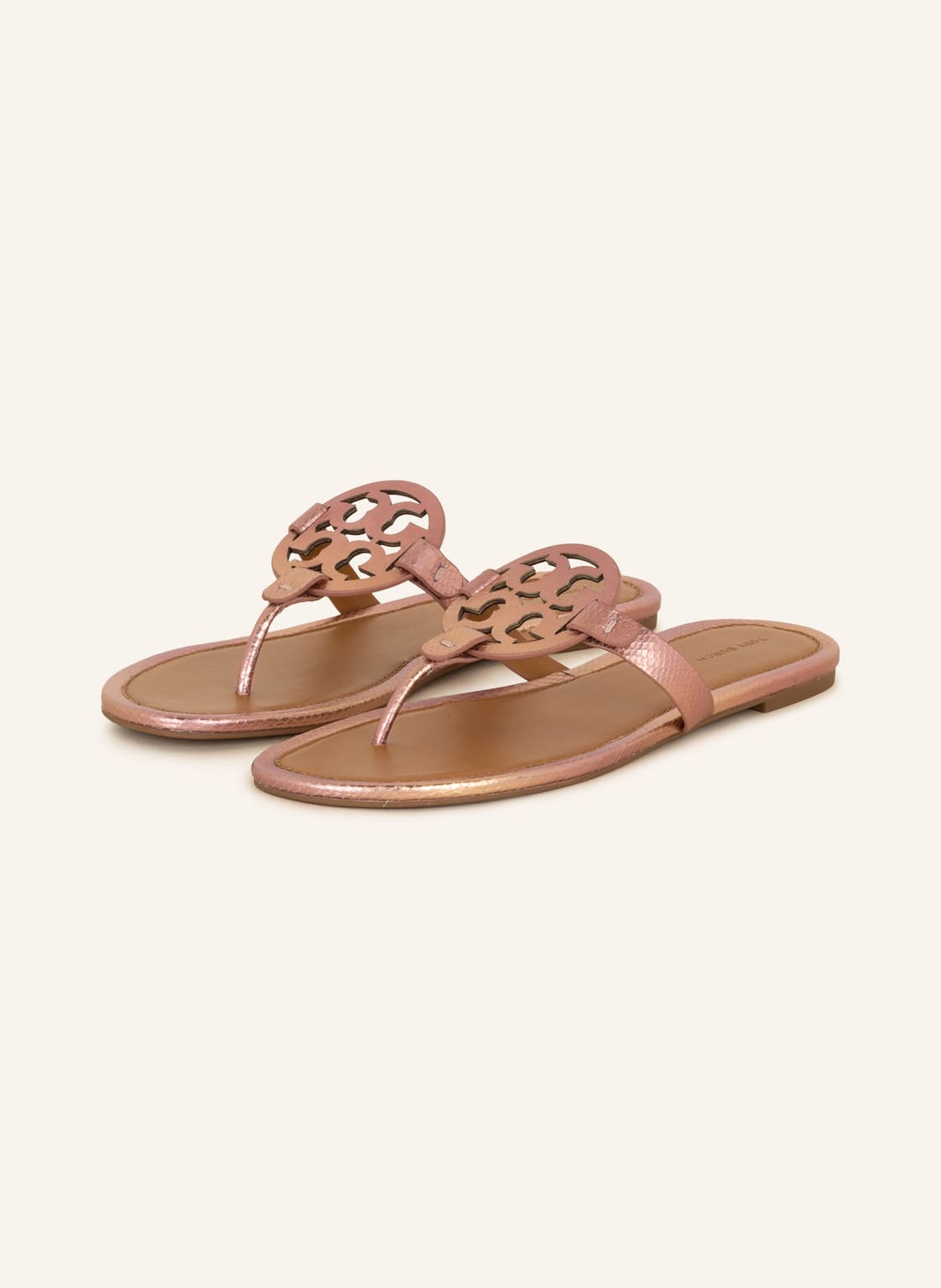 Image of Tory Burch Zehentrenner Miller rosegold