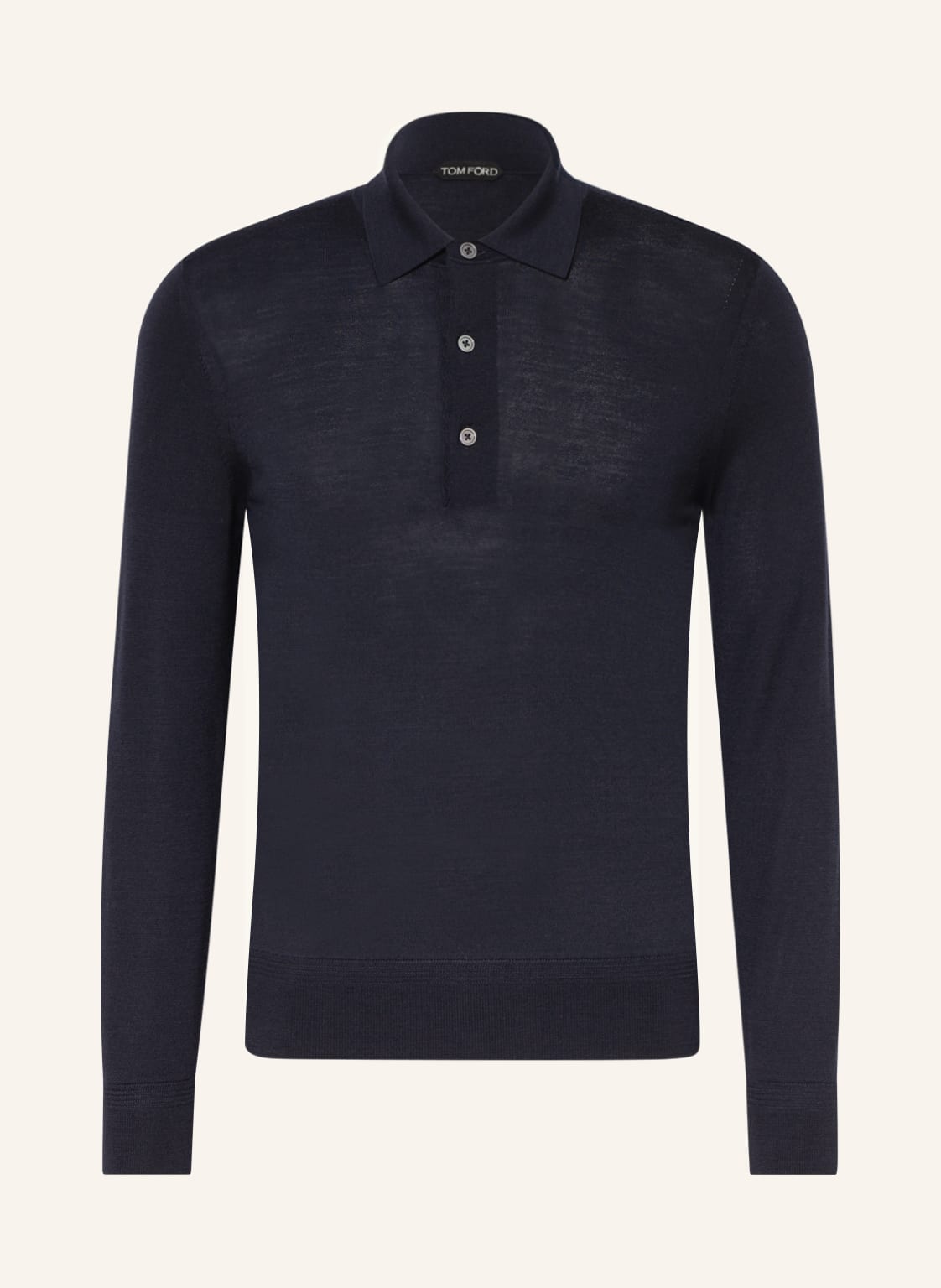 Image of Tom Ford Jersey-Poloshirt blau