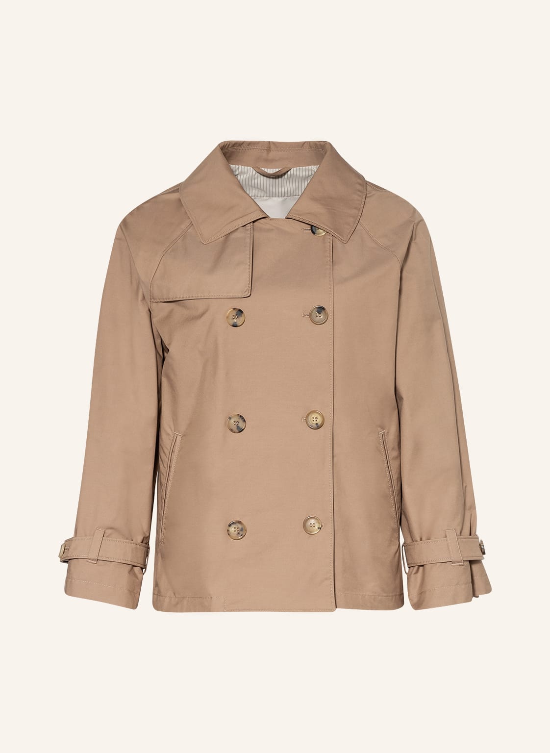 Image of Max Mara Jacke Btrench braun