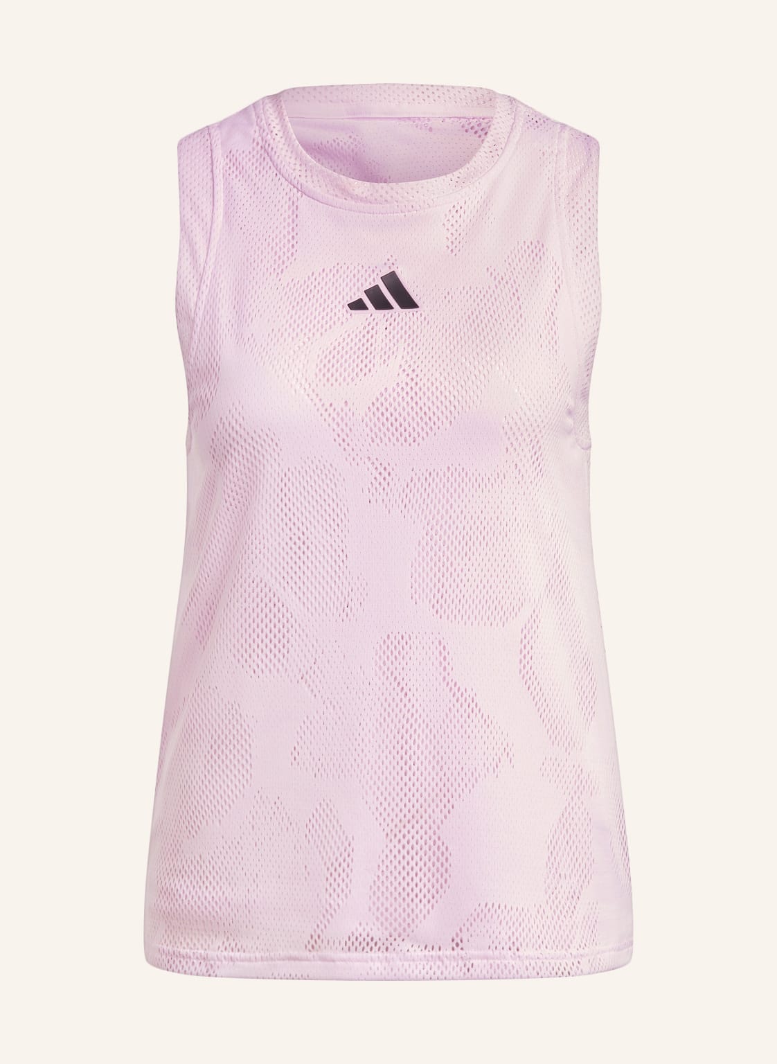 Image of Adidas Tanktop Match Aus Mesh rosa