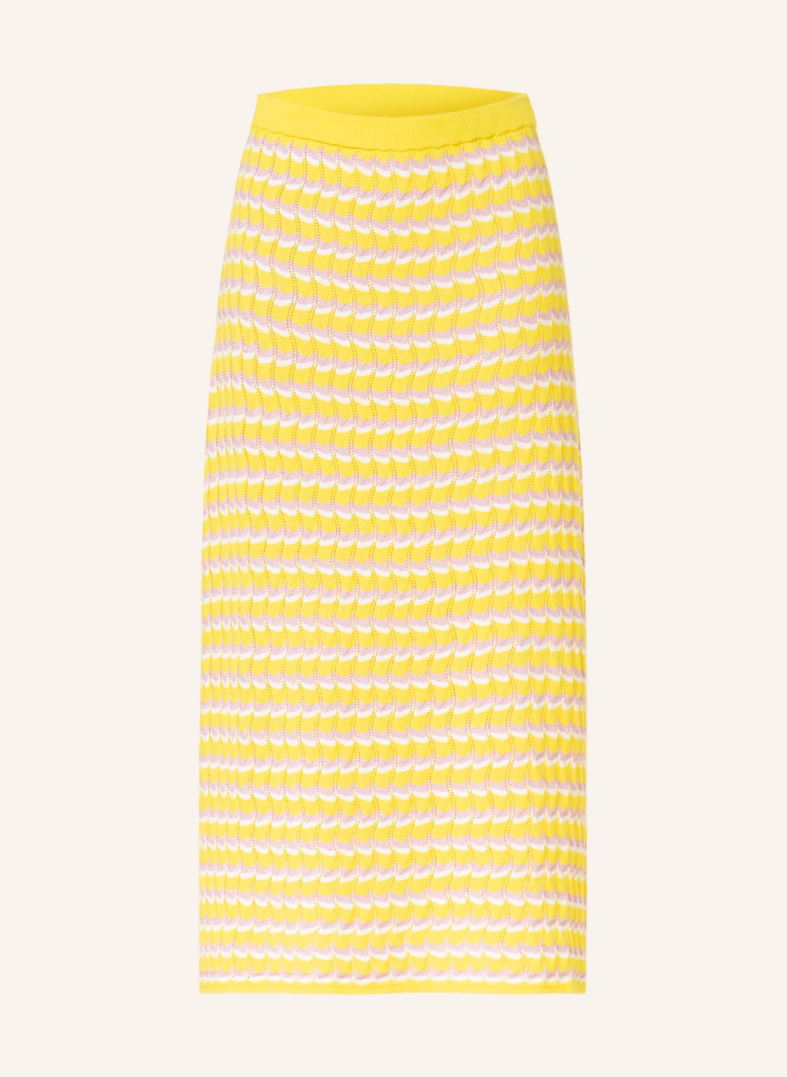 Image of Seafolly Strickrock Mit Glanzgarn gelb