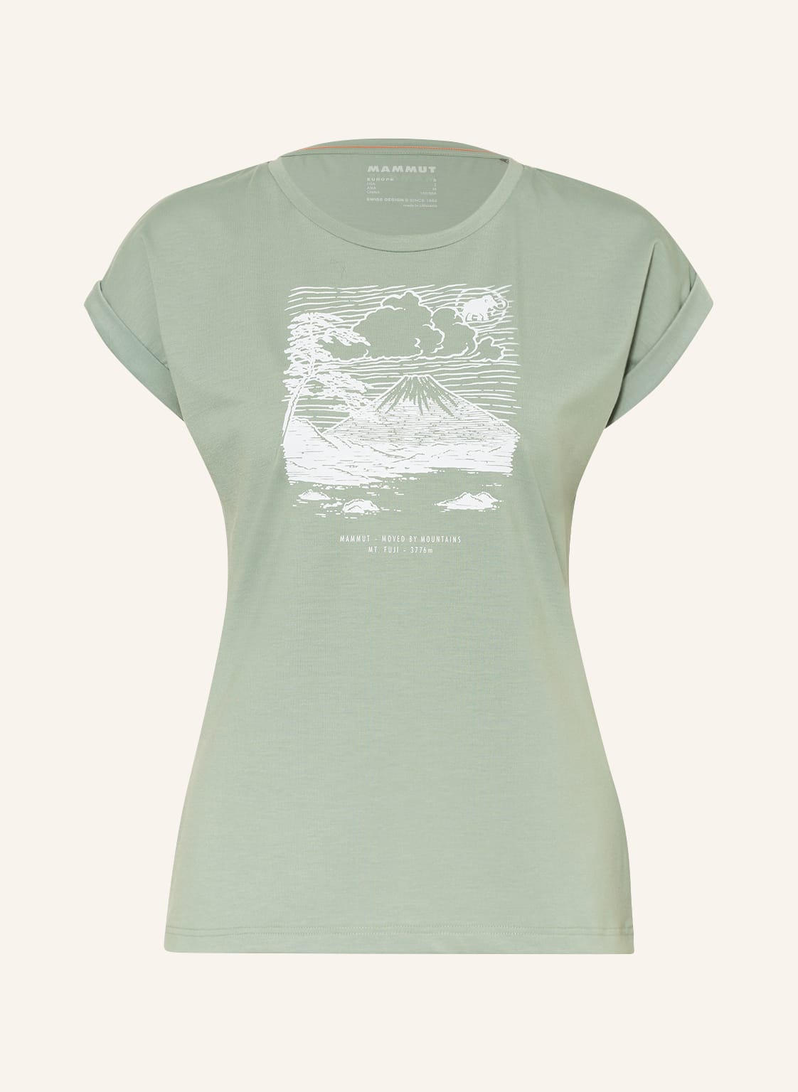Image of Mammut T-Shirt Fujiyama gruen