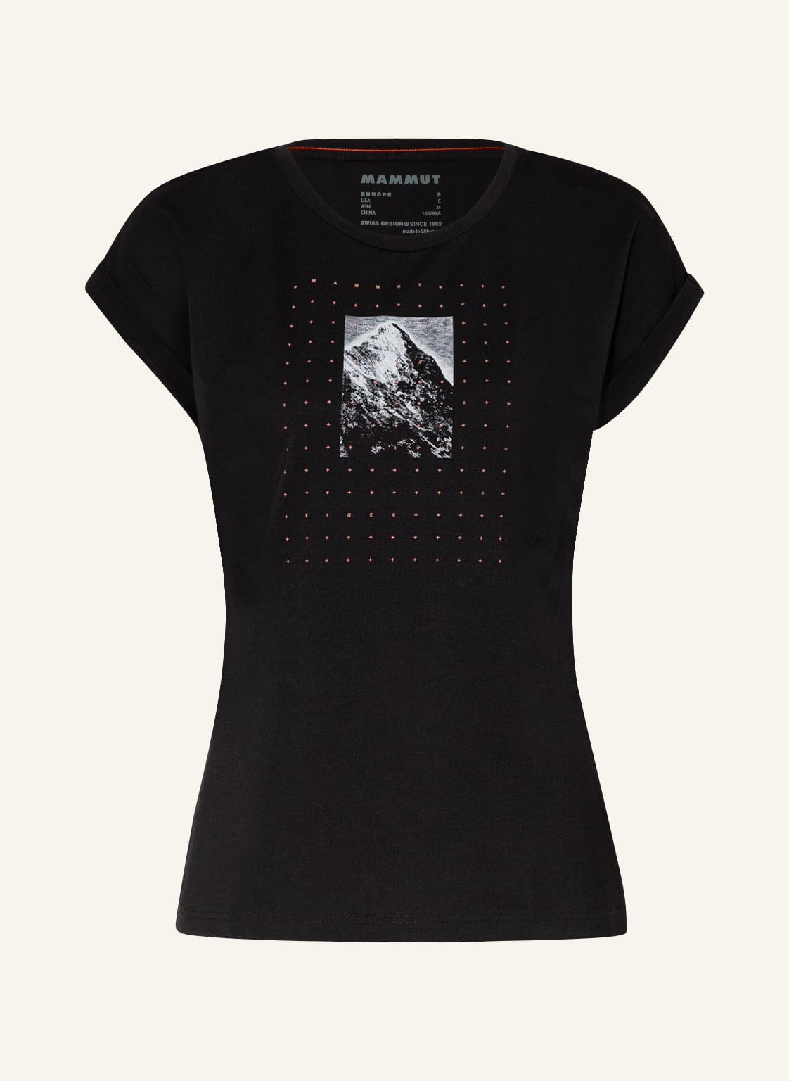 Image of Mammut T-Shirt Mountain Eiger schwarz