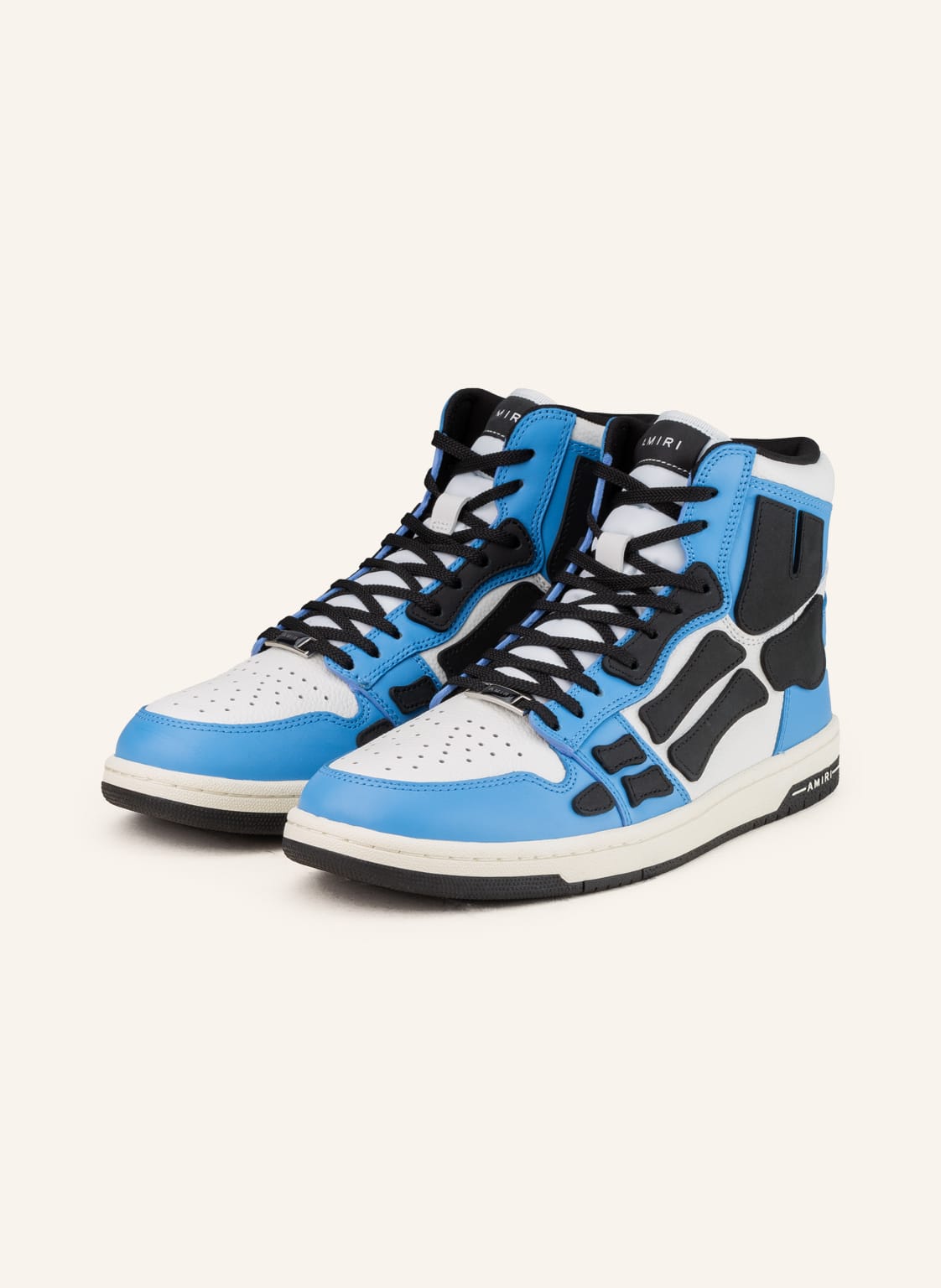 Image of Amiri Hightop-Sneaker Skeleton blau