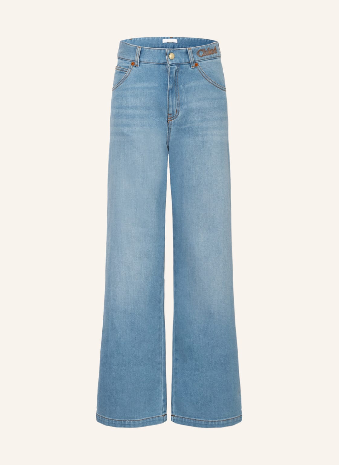 Image of Chloé Jeans-Culotte blau