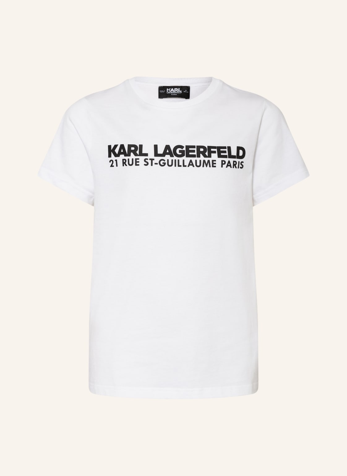 Image of Karl Lagerfeld Kids T-Shirt weiss