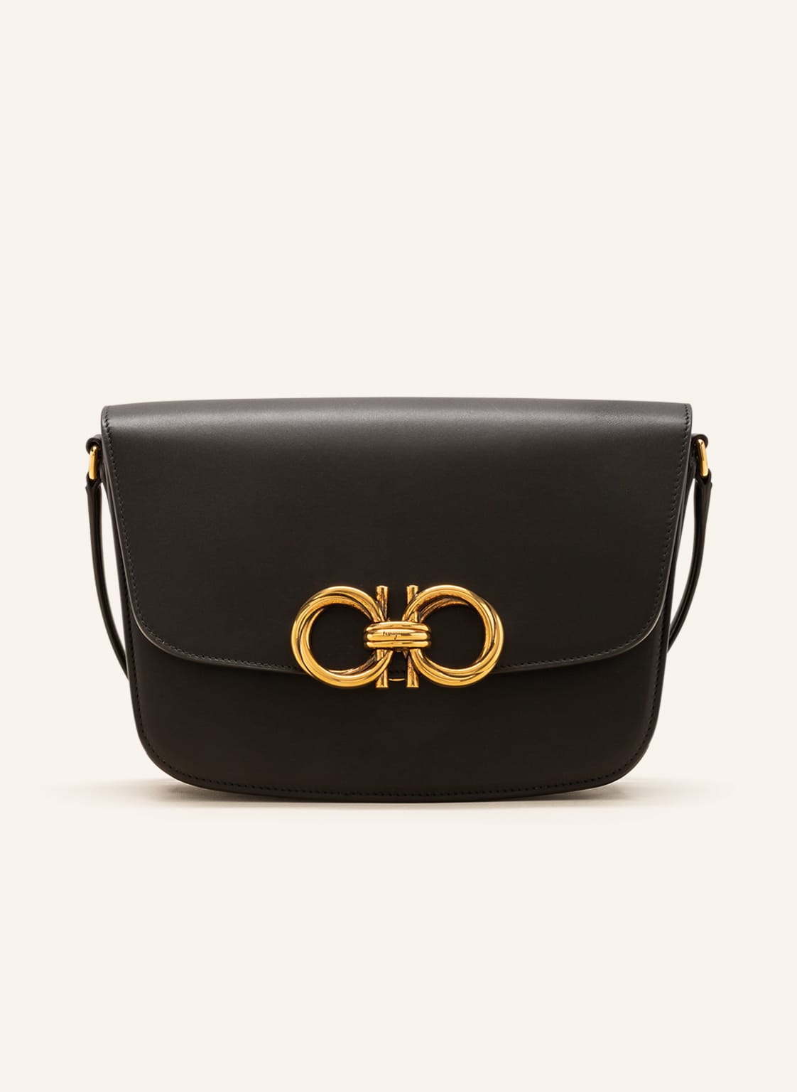 Image of Ferragamo Umhängetasche Trapezio Medium schwarz