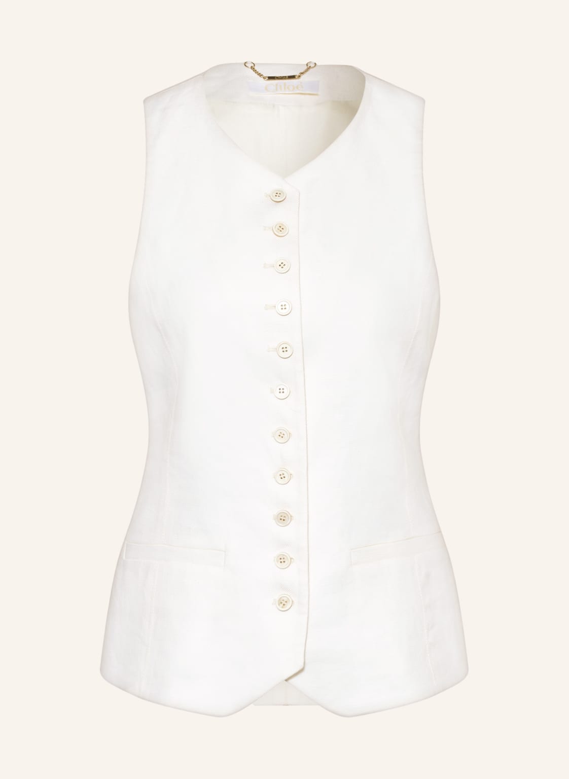 Image of Chloé Weste weiss