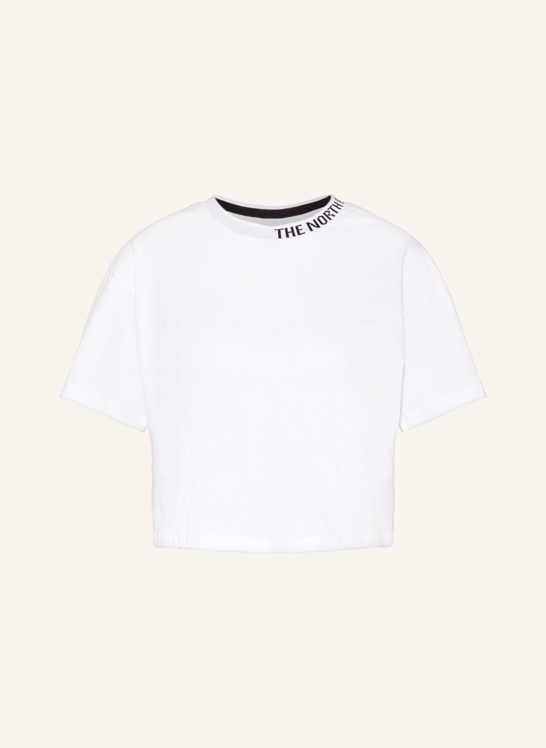 Image of The North Face Cropped-Shirt Zumu weiss