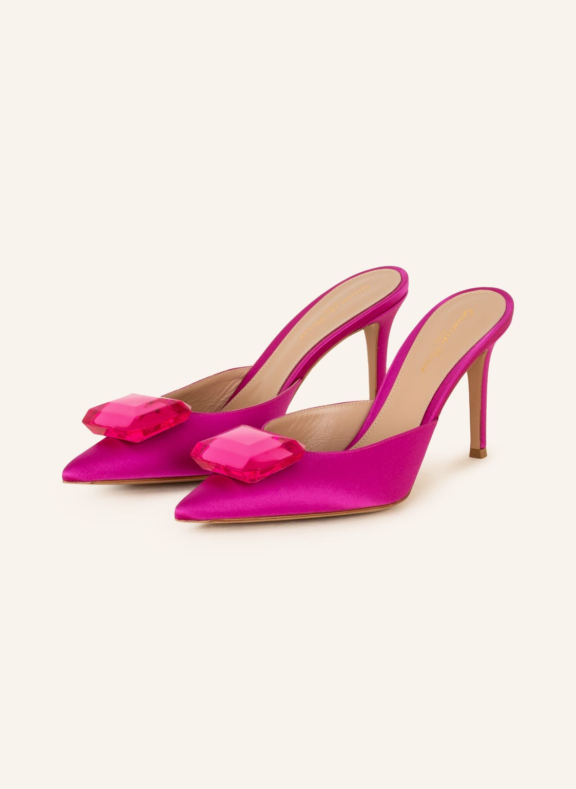 Image of Gianvito Rossi Mules pink