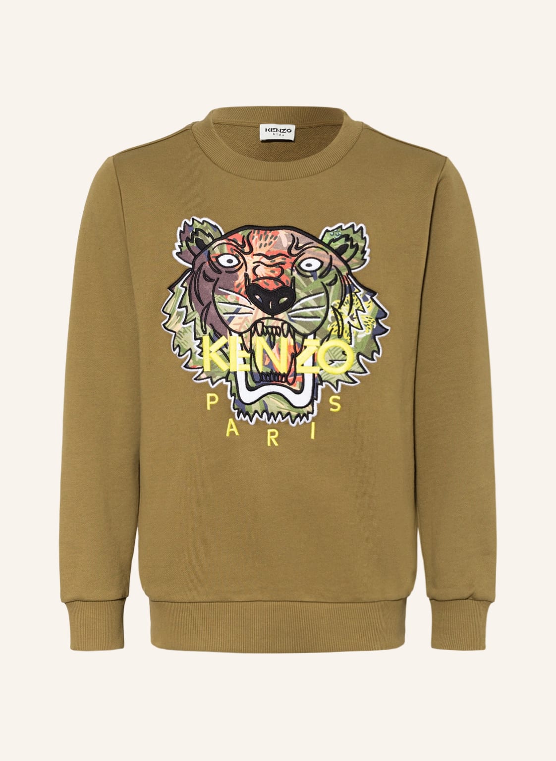 Image of Kenzo Sweatshirt Tiger gruen