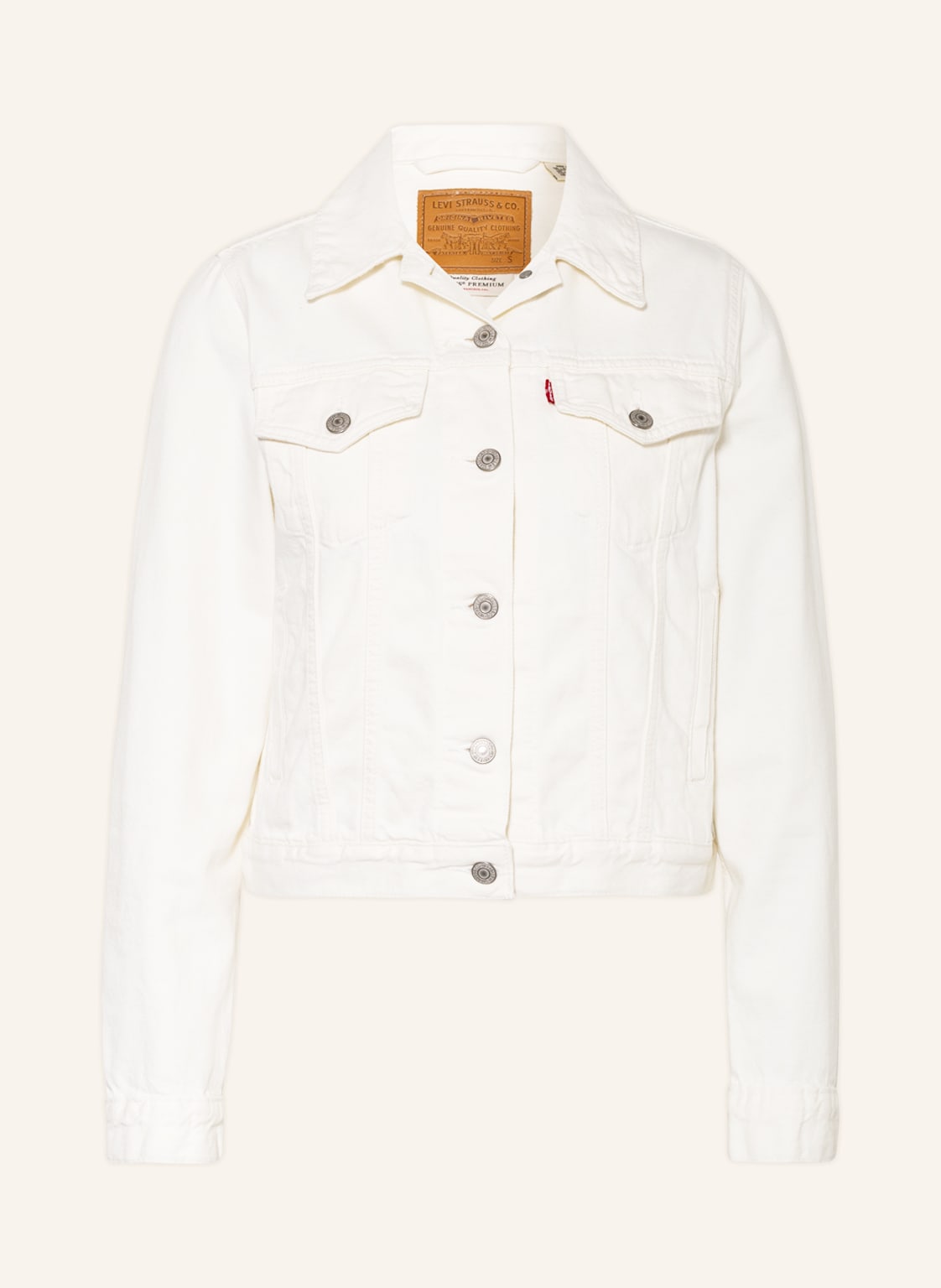 Image of Levi's® Jeansjacke weiss