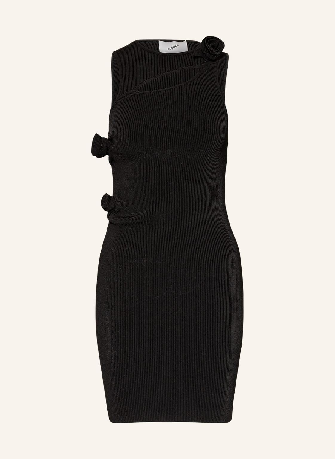 Image of Coperni Strickkleid Mit Cut-Out schwarz