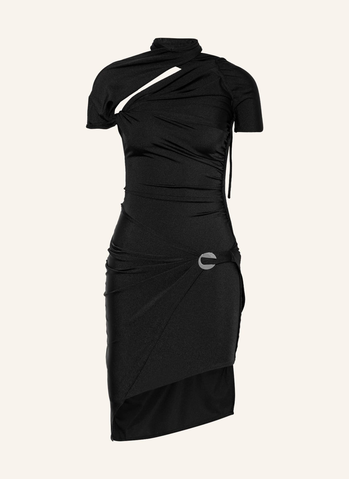 Image of Coperni Kleid Mit Cut-Out schwarz