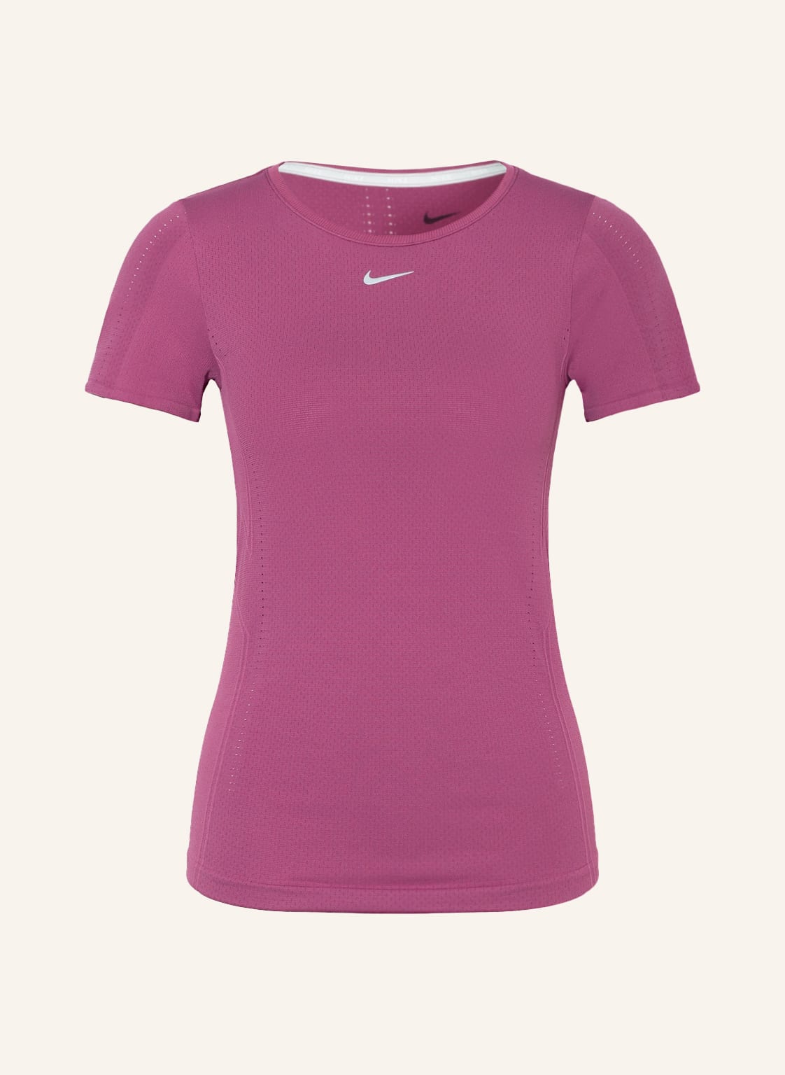 Image of Nike T-Shirt Dri-Fit Adv Aura Mit Mesh rosa