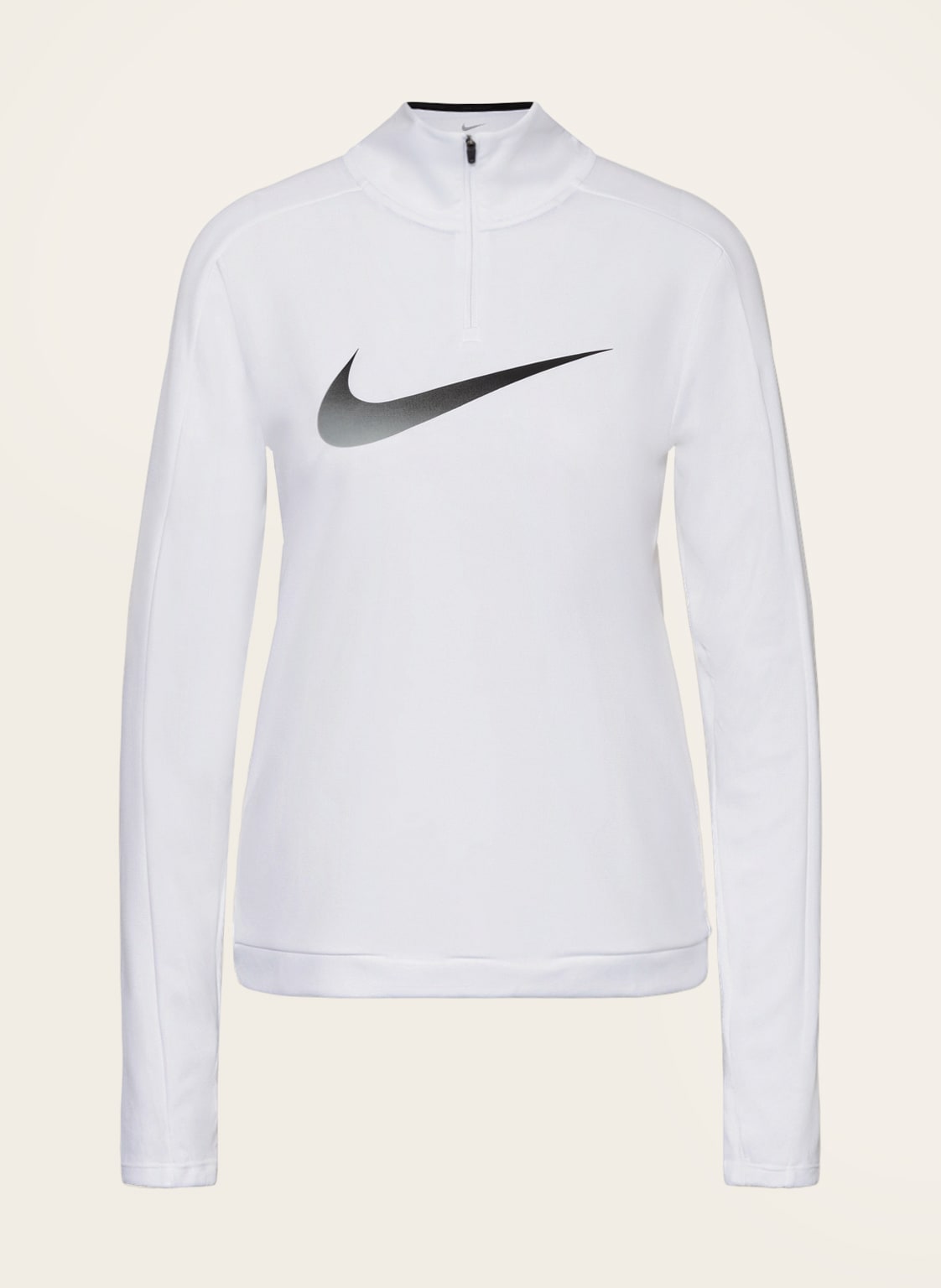 Image of Nike Laufshirt Dri-Fit Swoosh weiss
