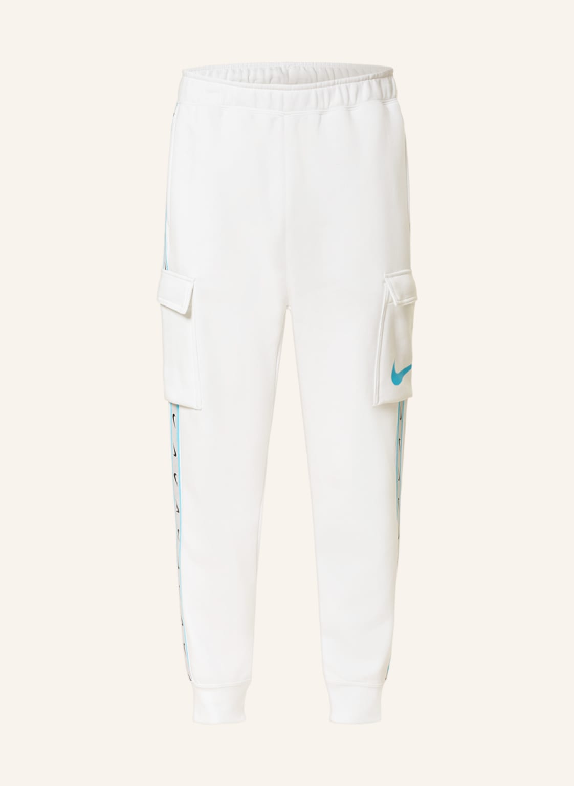 Image of Nike Sweatpants Sportswear Repeat weiss
