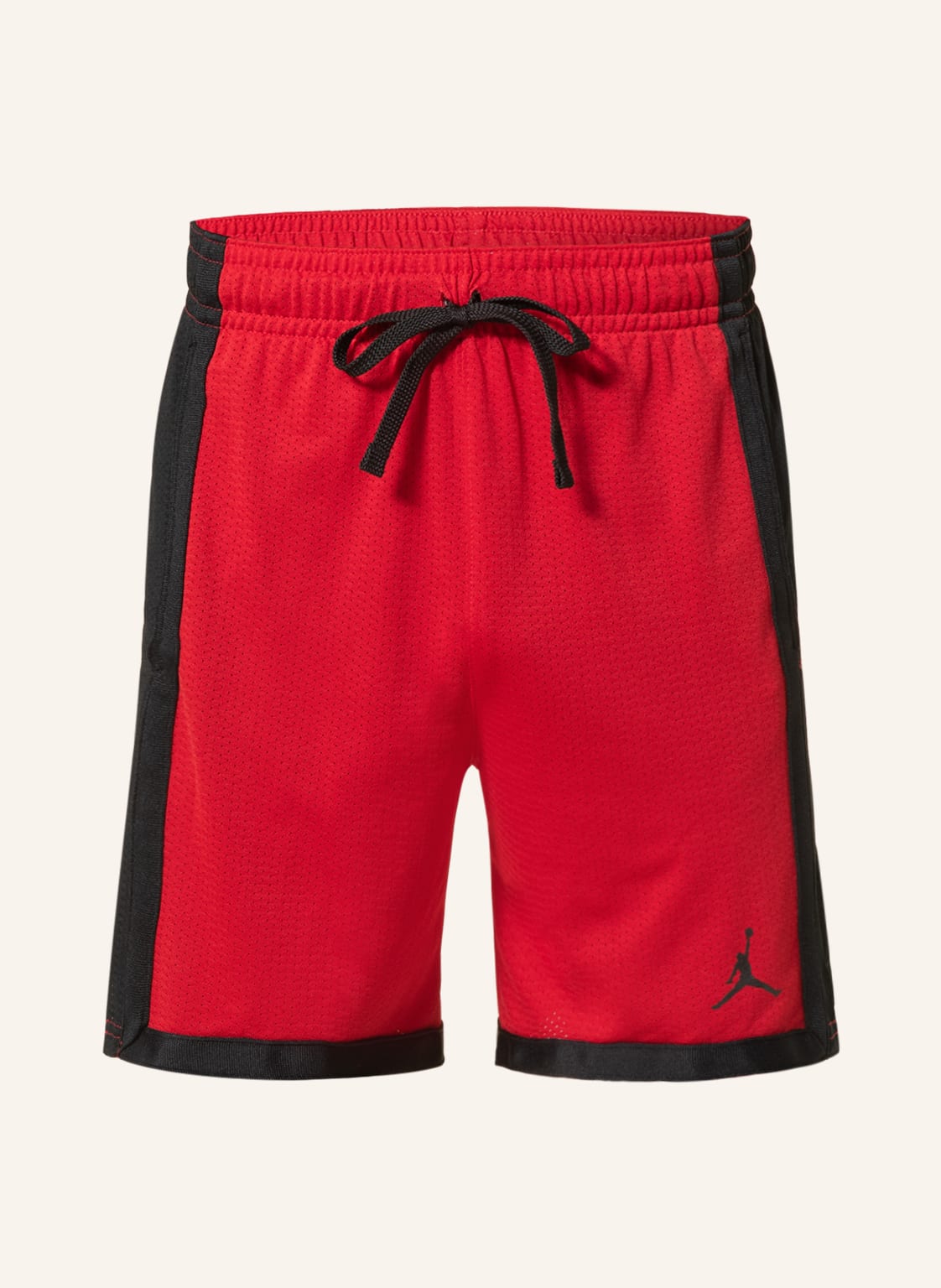 Image of Jordan Baskettballshorts Sport Dri-Fit Aus Mesh rot