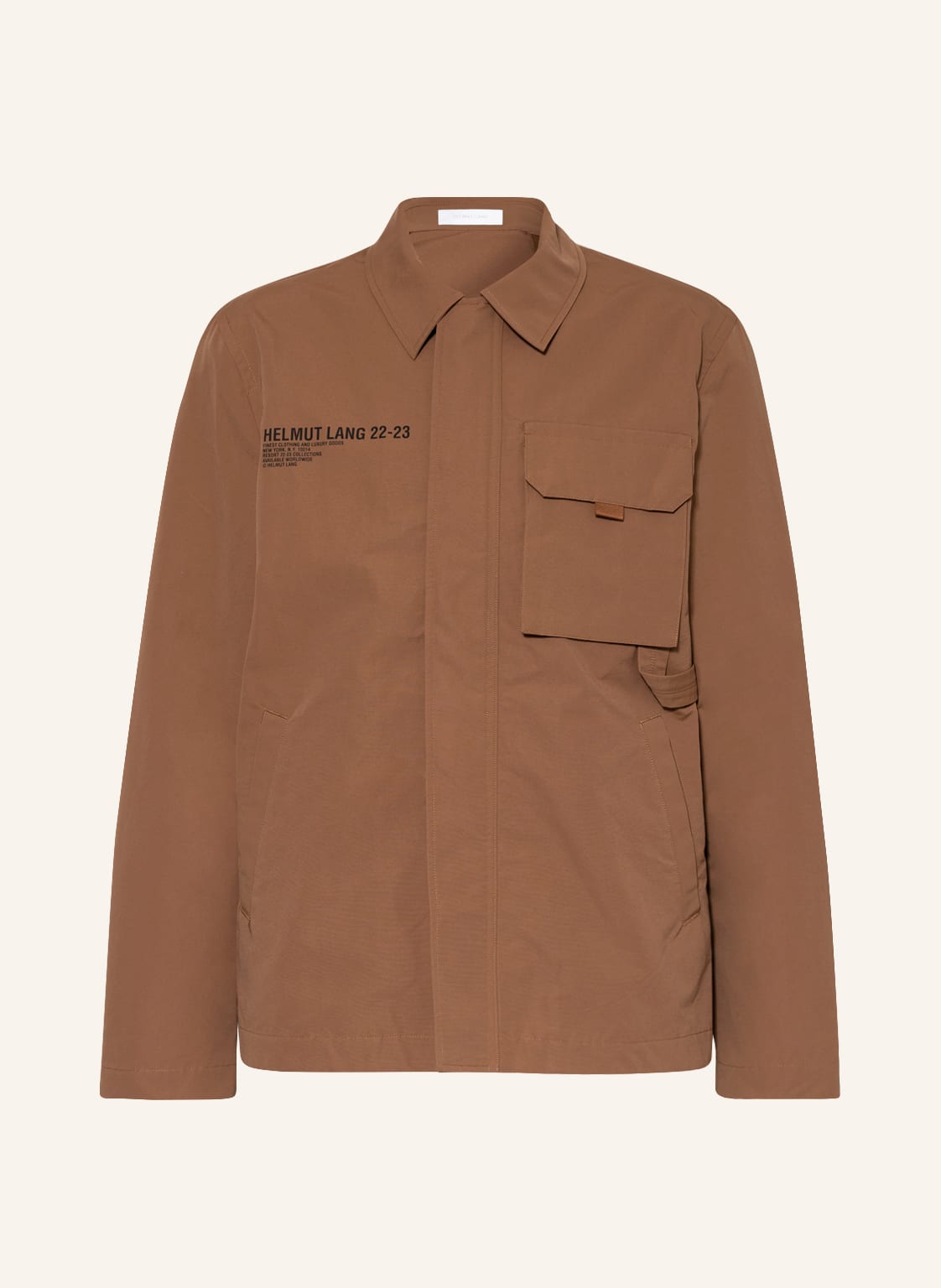 Image of Helmut Lang Overjacket braun
