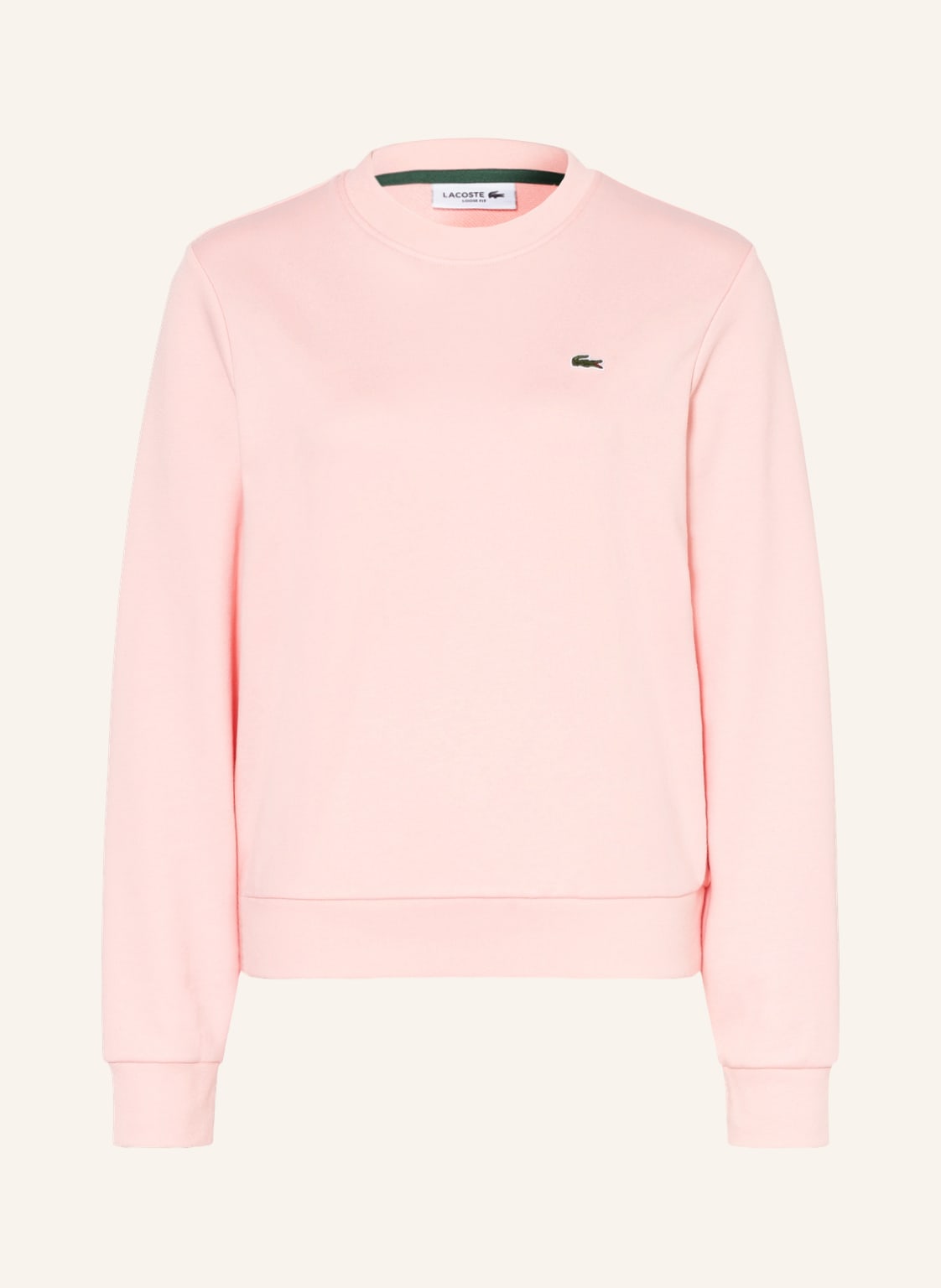 Image of Lacoste Sweatshirt rosa