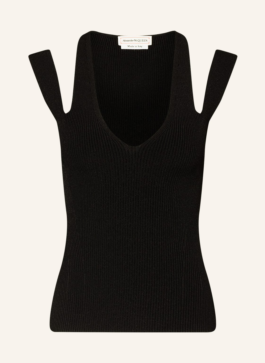 Image of Alexander Mcqueen Top schwarz