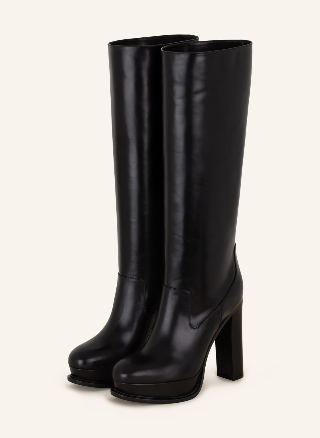 Image of Alexander Mcqueen Stiefel schwarz