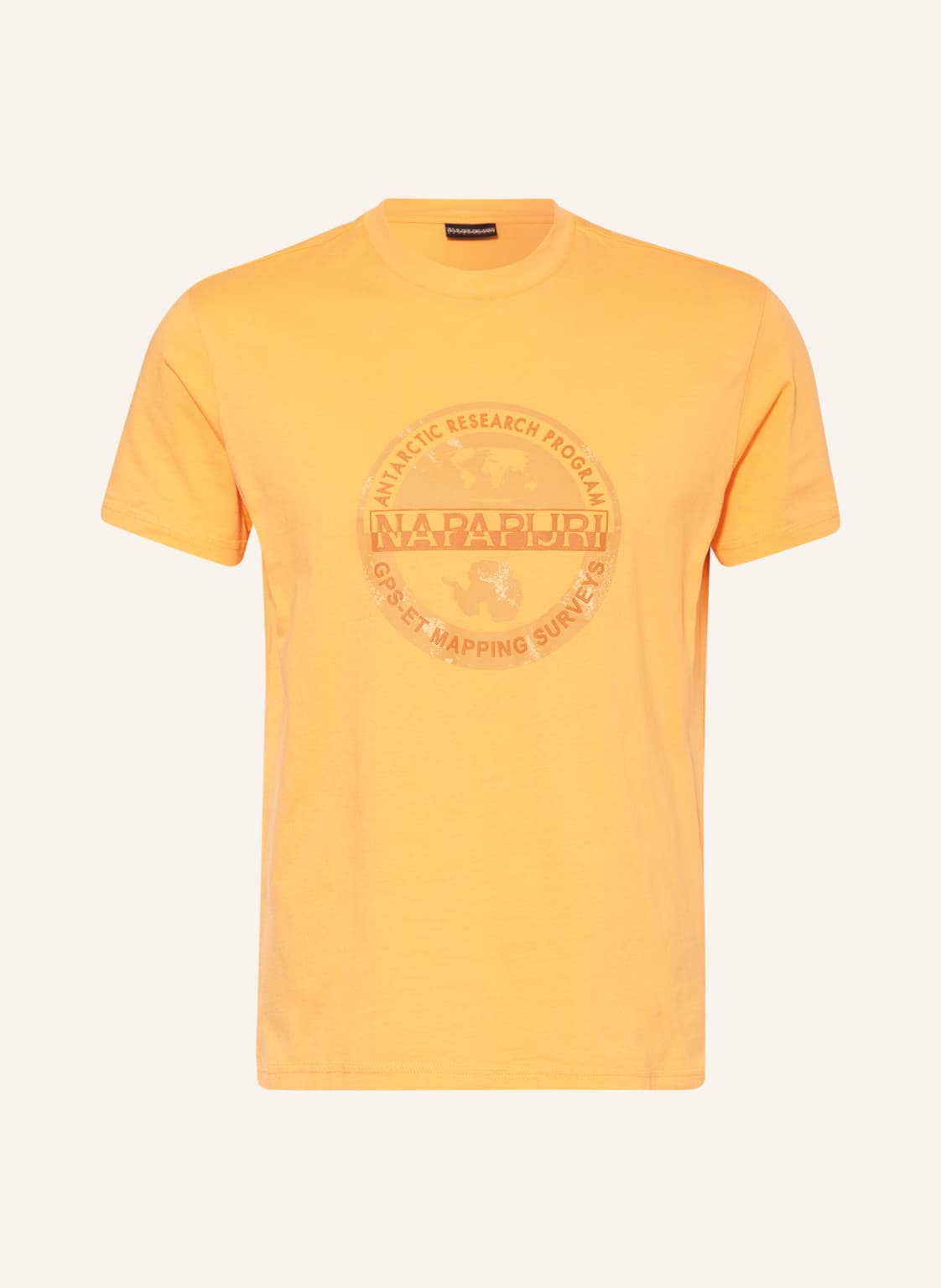 Image of Napapijri T-Shirt S-Bollo orange